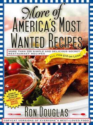 cover image of More of America's Most Wanted Recipes